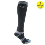 Woof Wear Waffle Knit Bamboo Riding Socks Pack of 2