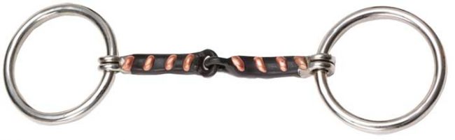 LOOSE RING SWEET IRON SNAFFLE - THICK MOUTH