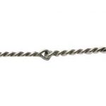 LOOSE RING SNAFFLE - TWISTED WIRE