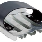 METAL CURRY COMB WITH STRAP