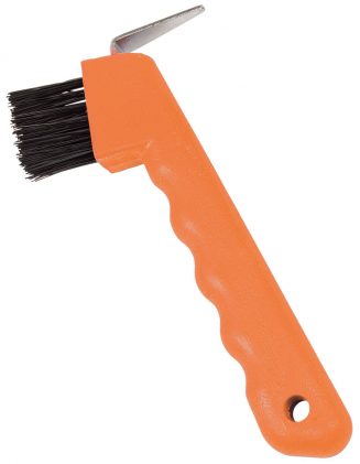 Deluxe Hoof Pick & Brush CLR