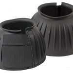 RIBBED BELL BOOTS WITH VELCRO