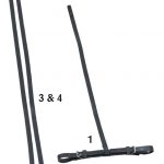 OVERCHECK BIT STRAPS SET