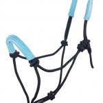 KNOTTED ROPE HALTER WITH PADDED NOSE