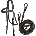 Zilco Race Bridle & Loop Ends Reins - Black Trim