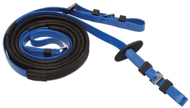 ZILCO 16MM BUCKLE END REINS (BLACK GRIP) - Image 9