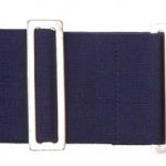 ELASTIC RUG SURCINGLE - NICKEL PLATE
