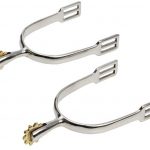 DRESSAGE SPURS WITH HEAVY ROWEL