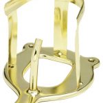 BRASS PLATED BRIDLE BRACKET