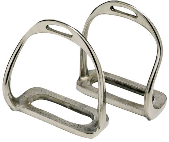 ZILCO SAFETY STIRRUP IRONS - STAINLESS STEEL | Your Saddlery