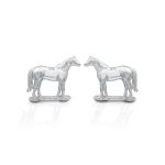 Kelly Herd Earrings Halter Horse - Sterling Silver