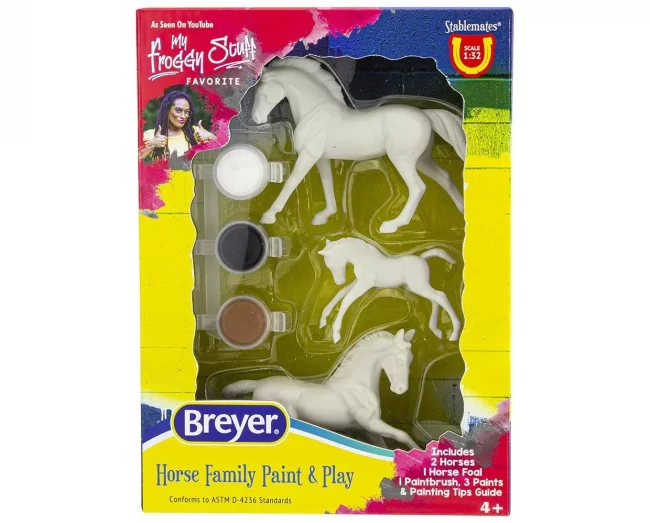 Breyer Activity Mini Painting Horse Family