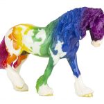 Breyer Traditional Equidae Rainbow Decorator Model