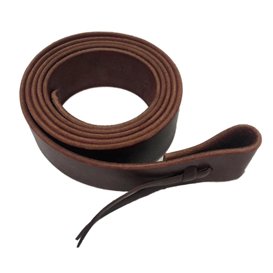 Leather Latigo Tie Strap - Nearside | Your Saddlery