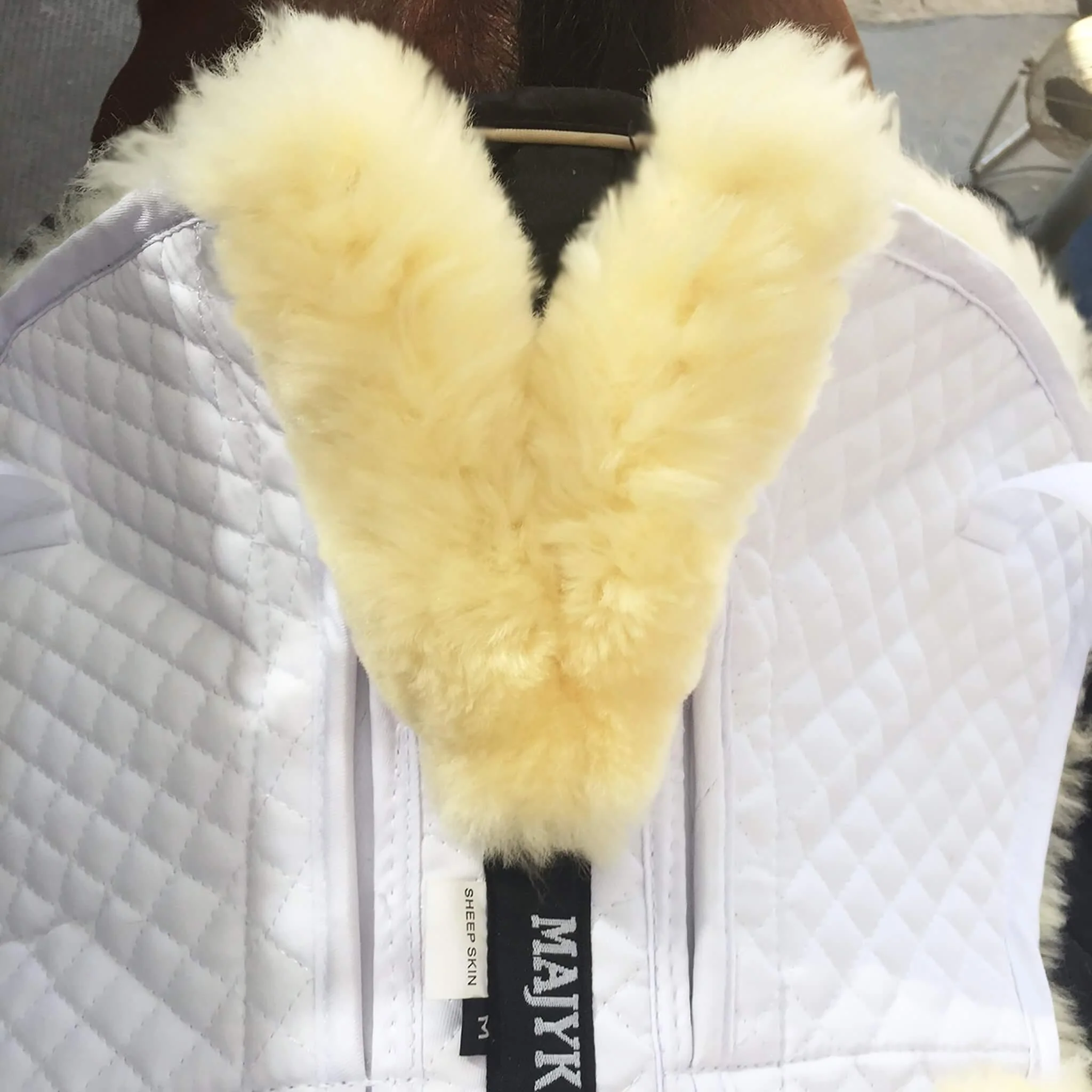 Majyk Equipe Ergonomics Fleece Correction Half Pad with Impact Shims - Image 7