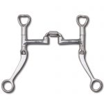 Myler Flat Shank Correctional Low Ported Barrel MB 27PB