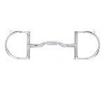 Myler 3 3/8" Medium Dee with Hooks Low Port Comfort Snaffle™ MB 04