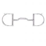 Myler 3 3/8" Medium Dee with Hooks Mullen with Low Ported Barrel MB 06