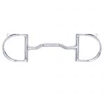 Myler 3 3/8" Medium Dee with Hooks Mullen Forward Tilt Ported Barrel MB 36