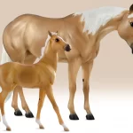 Breyer Traditional Ebony Shines and Charlize