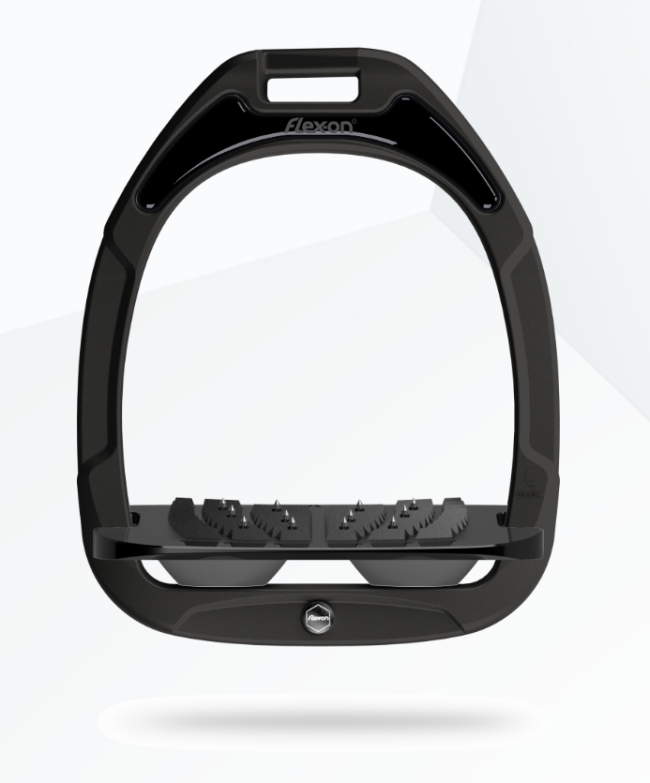 thumbnail image 2 of 4 Inch Kids Plastic Polymer Horse Stirrups With Shock Absorbing Pads 2 of 6