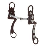 Cowboy Tack Tombstone Gambler Snaffle Bit