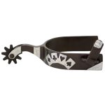 Cowboy Tack Poker Card Spurs