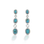 Kelly Herd Earrings Turquoise Drop – Sterling Silver