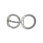 Cowboy Tack Black Rasp Eggbutt Snaffle Bit