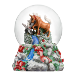 Breyer Stablemates 2024 Winter Wonderland Musical Snow Globe