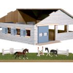 Breyer Farms Stablemates Deluxe Arena Stable