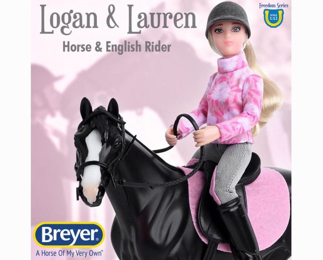 Breyer Freedom Logan & English Rider, Lauren - Image 6