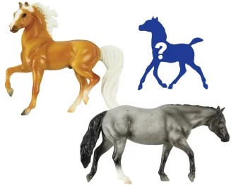 Breyer Stablemates Horse Foal Surprise Sunset Ridge Family