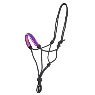 Padded Nose Rope Halter CLR