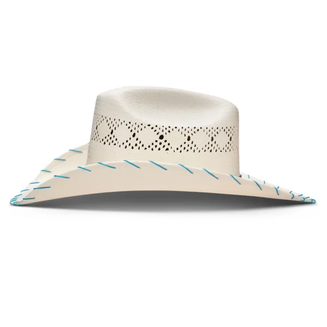 Charlie 1 Horse Straw Apache Junior Hat - Image 2