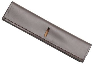 Aintree Closed Curb Chain Cover - Havana