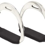 Aluminium Race Stirrup PVC Tread CLR