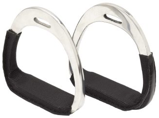 Aluminium Race Stirrup PVC Tread CLR