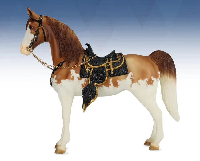 Breyer Traditional 75th Anniversary Western Horse - Image 3