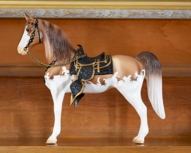 Breyer Traditional 75th Anniversary Western Horse - Image 4