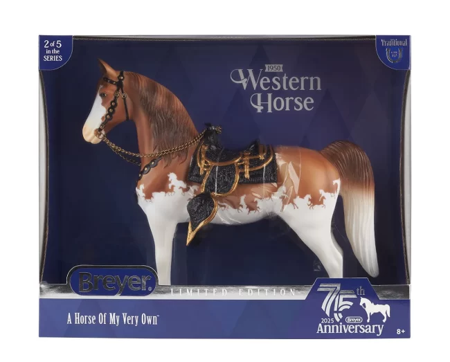 Breyer Traditional 75th Anniversary Western Horse