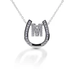 Kelly Herd Necklace Personalised Horseshoe