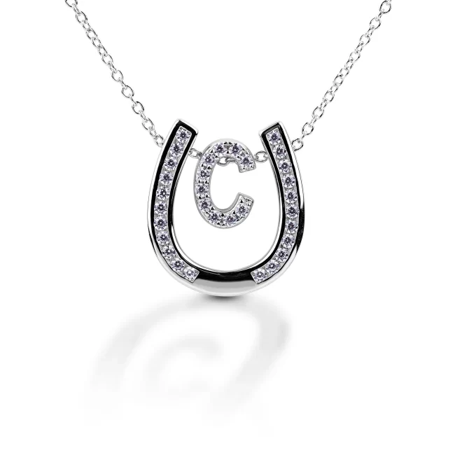Kelly Herd Necklace Personalised Horseshoe - Image 6