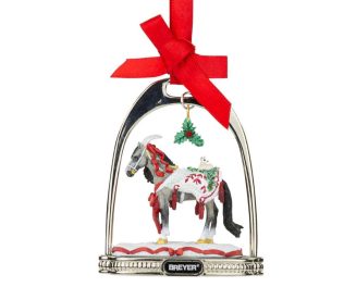 Breyer Stablemates 2021 Arctic Grandeur Stirrup Ornament