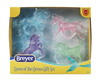 Breyer Stablemates Gems of the Ocean - 4 Unicorn Gift Set