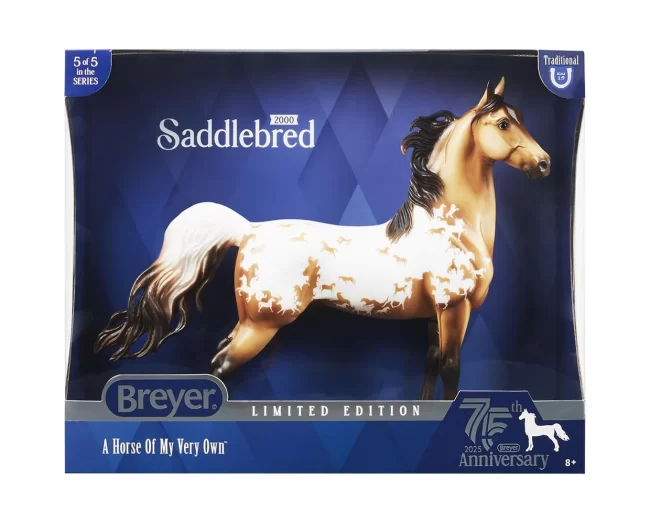 Breyer Traditional 75th Anniversary Saddlebred