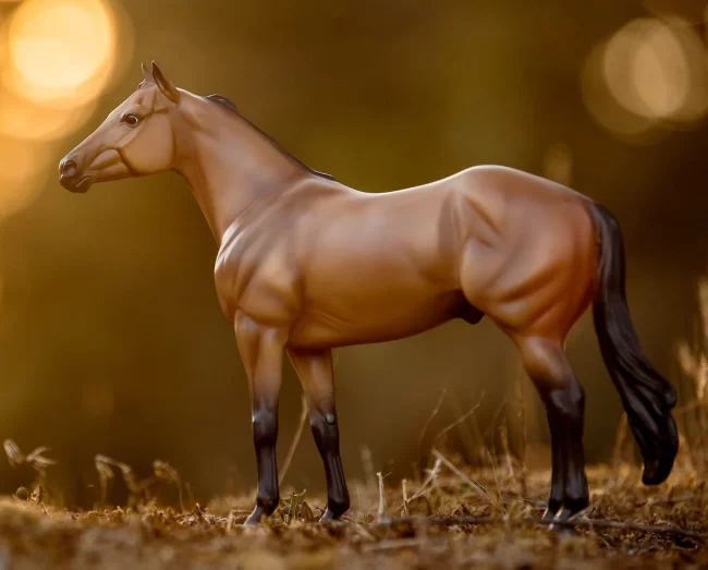 Breyer Traditional The Ideal Series - Buckskin by Orren Mixer - Image 5
