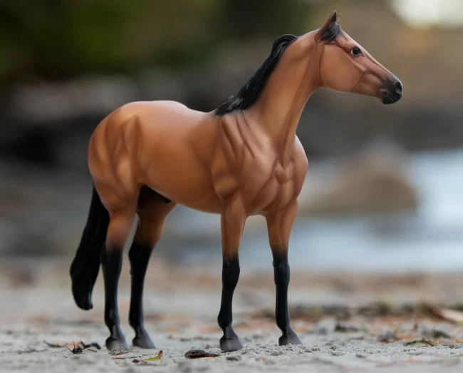 Breyer Traditional The Ideal Series - Buckskin by Orren Mixer - Image 4