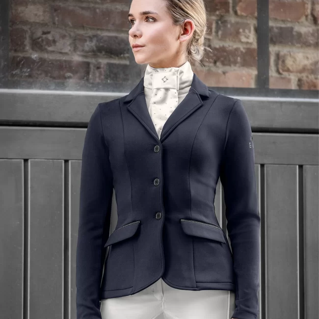 ELT Lina Ladies Competition Jacket – Deep Blue - Image 4