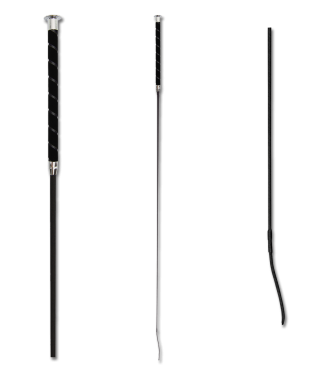 Waldhausen Dressage Whip with Velour Handle